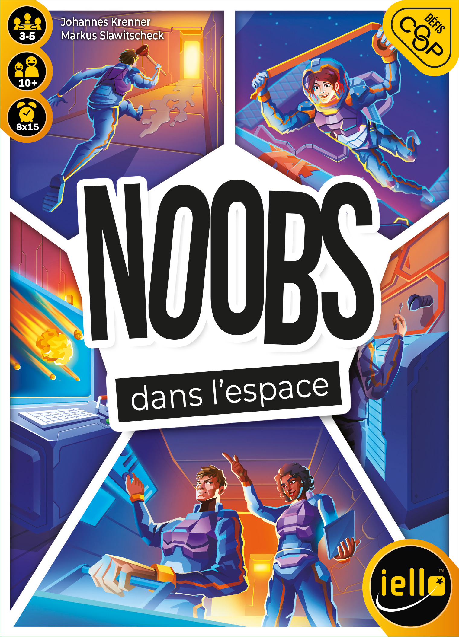 Noobs Dans l'Espace - Boite